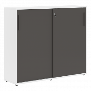 Шкаф средний с дверьми купе EMC 1643 1606х430х1355 EDIS