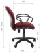 Кресло для компьютера CHAIRMAN CH 684 New TW