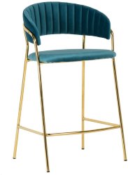 Барный стул Turin бирюзовый