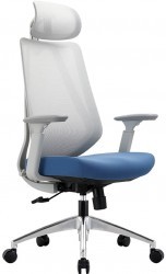 Кресло для руководителя CHAIRMAN 580 серый пластик