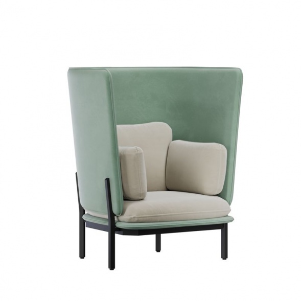 Стато Диван одноместный с высокой спинкой STA-01 1070*900*1200