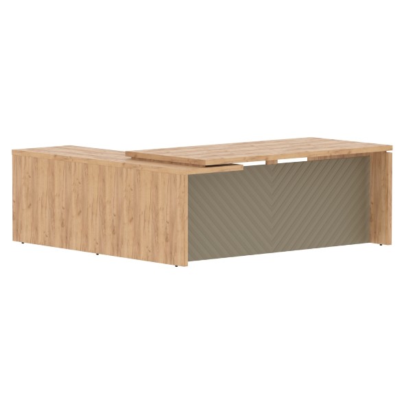 Стол руководителя TLCT 2020(R) 2000х2000х750 TORR LUX в Москве 