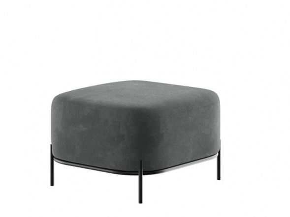 Джайв Диван одноместный без спинки JVE-3 670*720*480