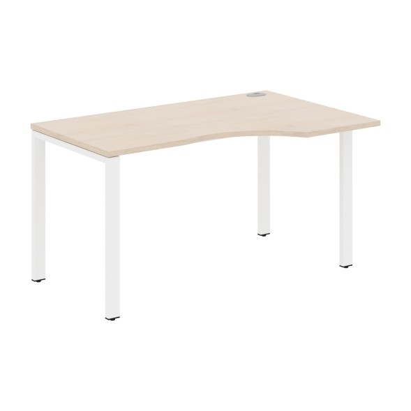 Стол эргономичный XS6CET 149(R) белый/антрацит 1400х900х750 XTEN-S60 в Москве 