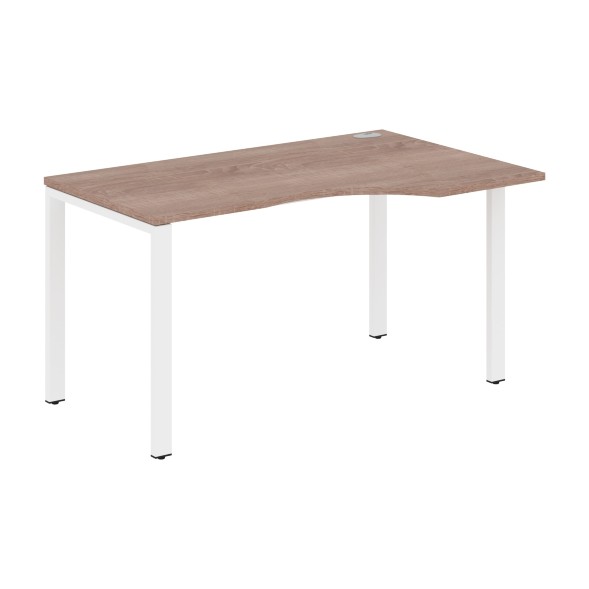 Стол эргономичный XS6CET 149(R) белый/антрацит 1400х900х750 XTEN-S60 в Москве 