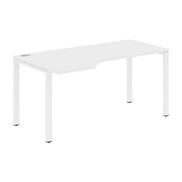 Стол эргономичный XS6CET 169(L) белый/антрацит 1600х900х750 XTEN-S60 в Москве 