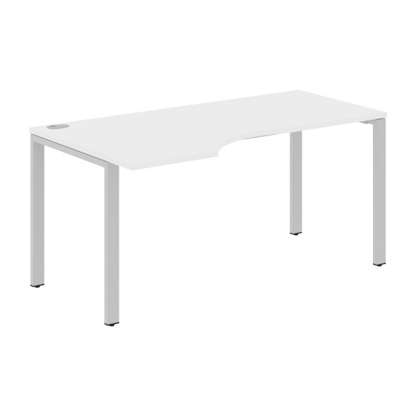 Стол эргономичный XS6CET 169(L) белый/антрацит 1600х900х750 XTEN-S60 в Москве 