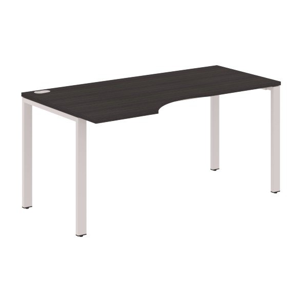 Стол эргономичный XS6CET 169(L) белый/антрацит 1600х900х750 XTEN-S60 в Москве 