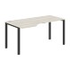 Стол эргономичный XS6CET 169(L) белый/антрацит 1600х900х750 XTEN-S60 в Москве 