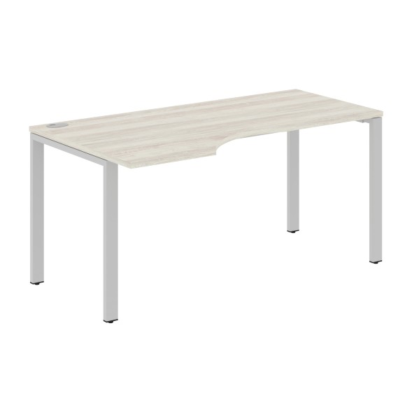 Стол эргономичный XS6CET 169(L) белый/антрацит 1600х900х750 XTEN-S60 в Москве 