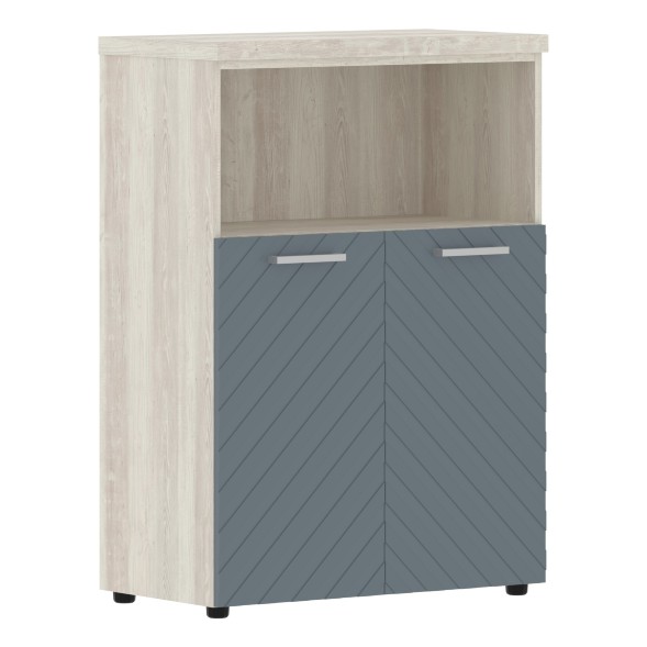 Шкаф с глухими малыми дверьми и топом TLMC 85.3 856х450х1203 TORR LUX в Москве 