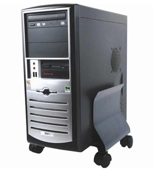 Подставка под системный блок мобильная, графит в Москве 