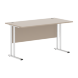 Стол письменный СП-3М Клен*/серебро 1400х720х755 IMAGO-M в Москве 