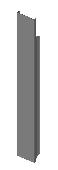 Комплект внешних картеров декоративных для опор стола DVB-01(PL) 93х33х672 IMAGO-M в Москве 