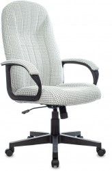Кресло руководителя Бюрократ T-898AXSN серый Morris-1 