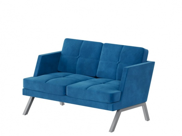 Алдо Диван двухместный с декором из пуговиц ALDB-02L 1430*875*890