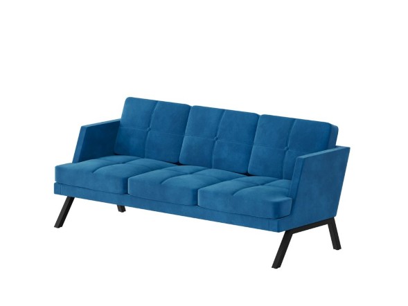 Aldo Диван трёхместный с декором из пуговиц ALDB-03L 2010*875*890