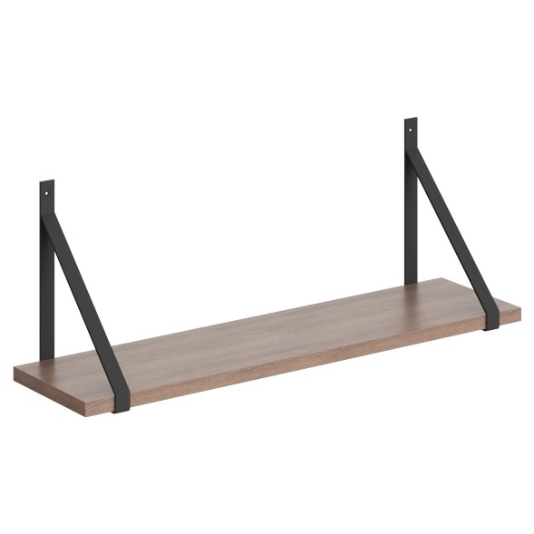 Полка с полкодержателями SH1-GINO 830х210х300 COFFEE в Москве 