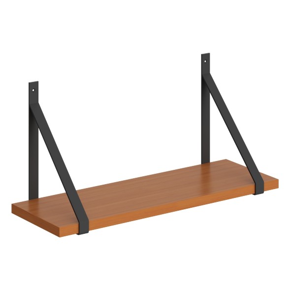 Полка с полкодержателями SH2-GINO 630х210х300 COFFEE в Москве 