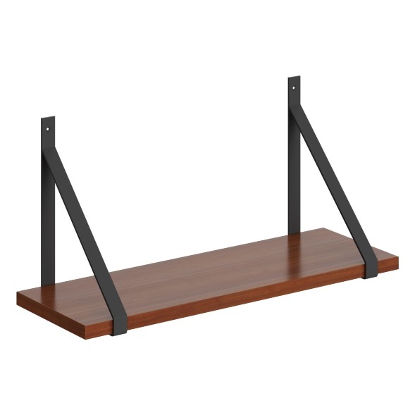 Полка с полкодержателями SH2-GINO 630х210х300 COFFEE в Москве 