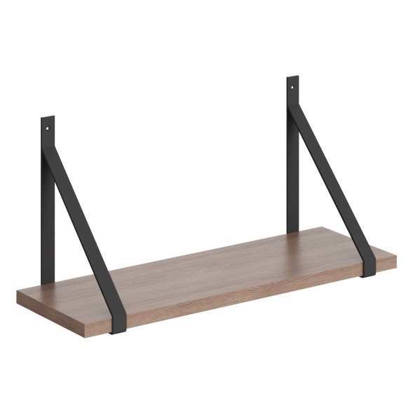 Полка с полкодержателями SH2-GINO 630х210х300 COFFEE в Москве 