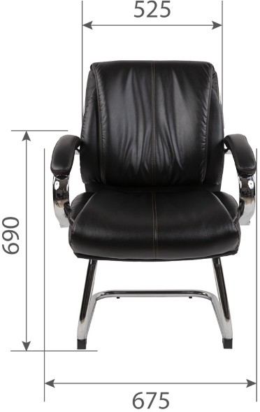 Кресло для посетителей CHAIRMAN CH 423V