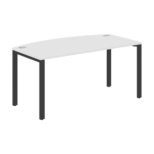 Стол руководителя XS6ET 169 белый/антрацит 1600х867х750 XTEN-S60 в Москве 