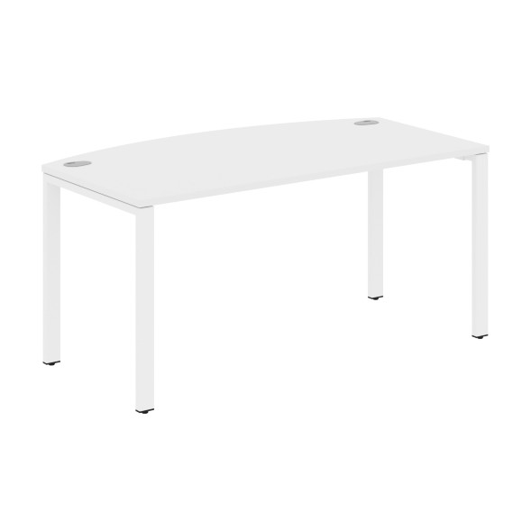 Стол руководителя XS6ET 169 белый/антрацит 1600х867х750 XTEN-S60 в Москве 