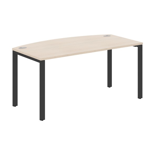 Стол руководителя XS6ET 169 белый/антрацит 1600х867х750 XTEN-S60 в Москве 