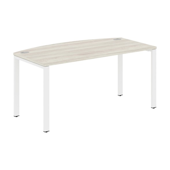 Стол руководителя XS6ET 169 белый/антрацит 1600х867х750 XTEN-S60 в Москве 