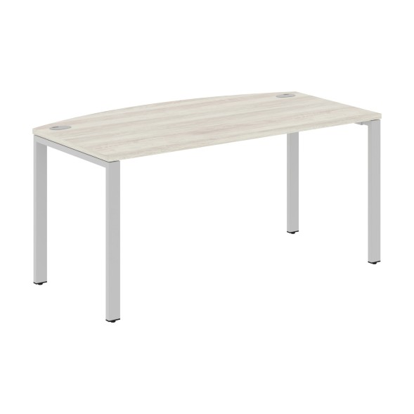 Стол руководителя XS6ET 169 белый/антрацит 1600х867х750 XTEN-S60 в Москве 