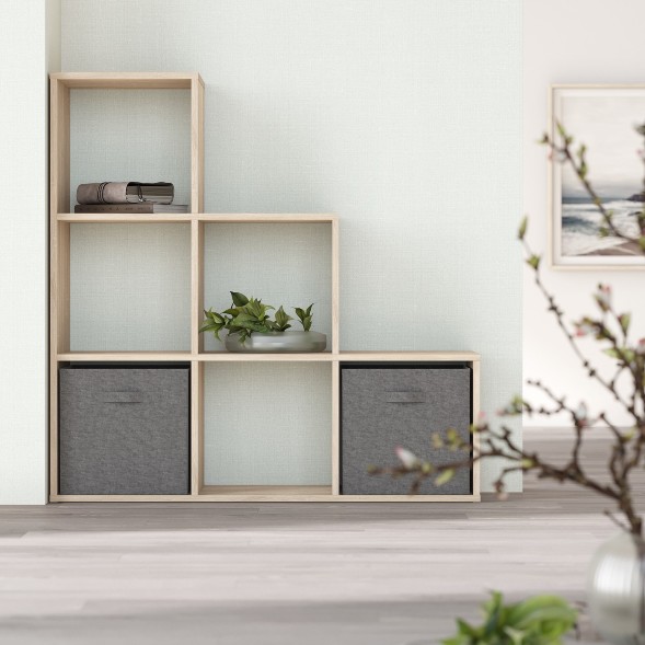 Стеллаж SH 1042 Дуб Сонома светлый 1044х330х1042 COMP в Москве 