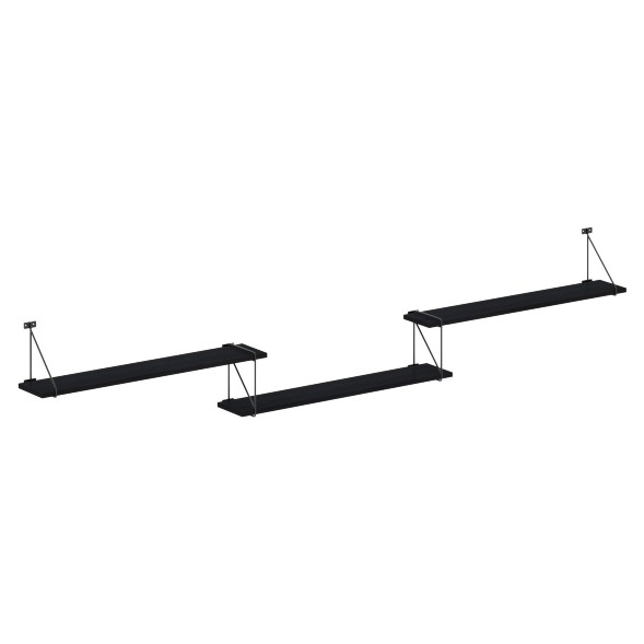 Полка с полкодержателями SH3-ROD/BAR 2380х166х392 COFFEE в Москве 