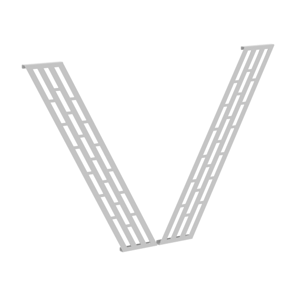 Элемент металлический (2шт) Накладка фронтальной панели XQPOF-2 131х22,5х846 XTEN-QP в Москве 