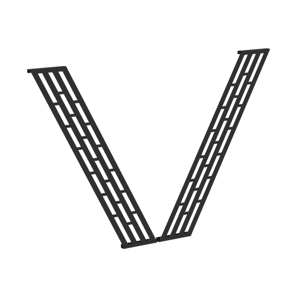 Элемент металлический (2шт) Накладка фронтальной панели XQPOF-2 131х22,5х846 XTEN-QP в Москве 