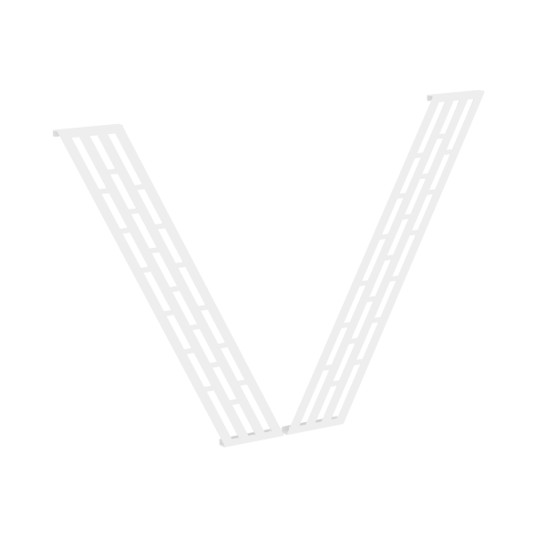 Элемент металлический (2шт) Накладка фронтальной панели XQPOF-2 131х22,5х846 XTEN-QP в Москве 