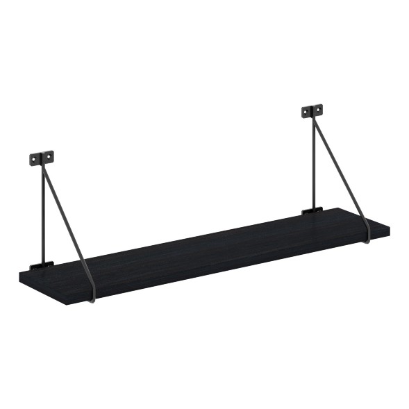 Полка с полкодержателями SH4-BAR 660х166х209 COFFEE в Москве 