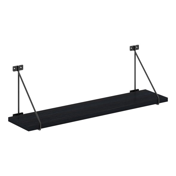 Полка с полкодержателями SH4-BAR 660х166х209 COFFEE в Москве 