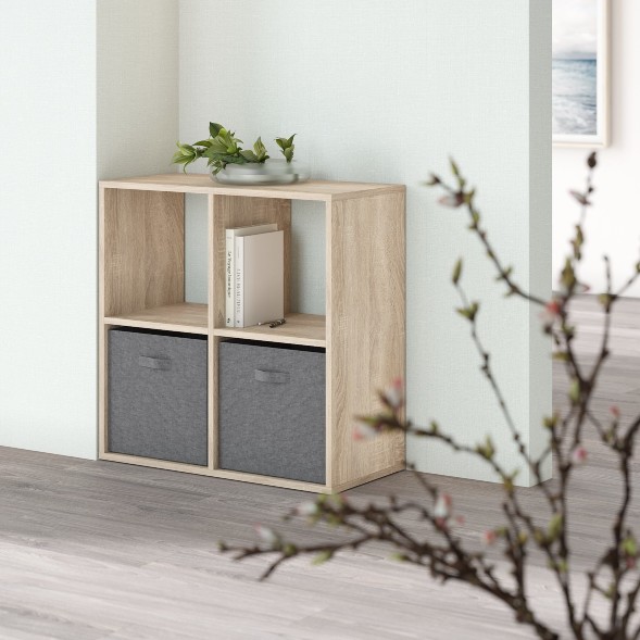 Стеллаж SH 7070 Дуб Сонома светлый 702х330х700 COMP в Москве 