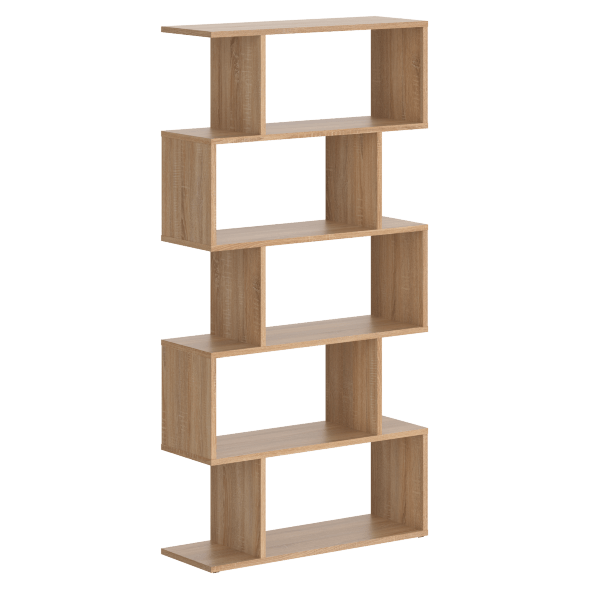 Стеллаж SH 7346 Дуб Сонома светлый 730х250х1416 COMP в Москве 