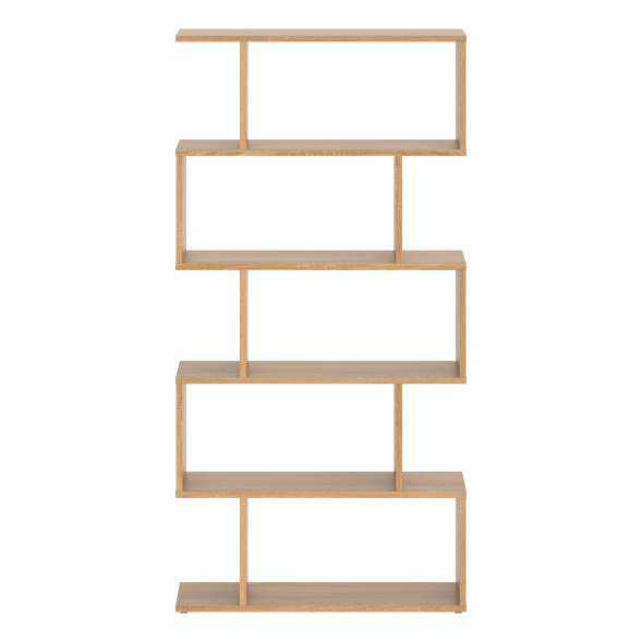 Стеллаж SH 7346 Дуб Сонома светлый 730х250х1416 COMP в Москве 