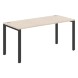Стол прямой XS6ST 167 белый/антрацит 1600х700х750 XTEN-S60 в Москве 