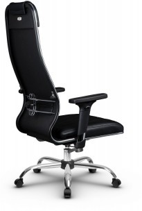 Кресло офисное Metta L  NewLeather (хром ов. сеч.)