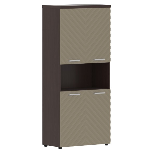 Шкаф с комплектами малых дверей и топом TLHC 85.4 856х450х1968 TORR LUX в Москве 