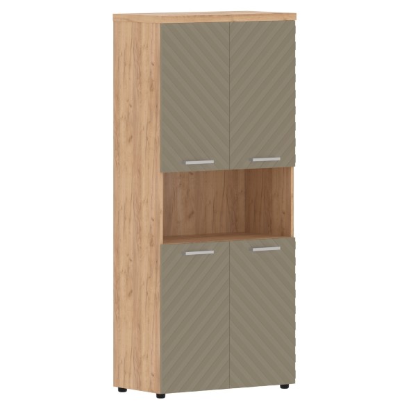 Шкаф с комплектами малых дверей и топом TLHC 85.4 856х450х1968 TORR LUX в Москве 