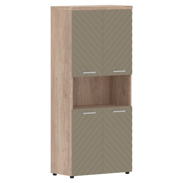 Шкаф с комплектами малых дверей и топом TLHC 85.4 856х450х1968 TORR LUX в Москве 