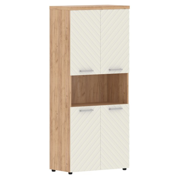 Шкаф с комплектами малых дверей и топом TLHC 85.4 856х450х1968 TORR LUX в Москве 