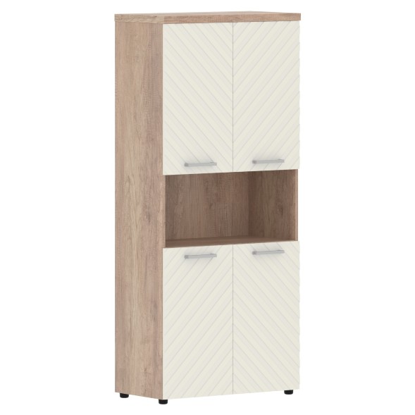 Шкаф с комплектами малых дверей и топом TLHC 85.4 856х450х1968 TORR LUX в Москве 