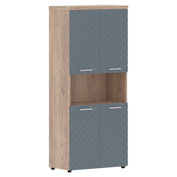 Шкаф с комплектами малых дверей и топом TLHC 85.4 856х450х1968 TORR LUX в Москве 