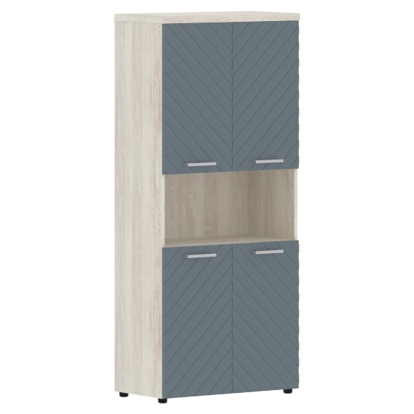 Шкаф с комплектами малых дверей и топом TLHC 85.4 856х450х1968 TORR LUX в Москве 